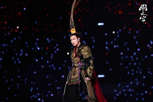 張藝興將《鬧天宮》打造成數字動漫的傳統文化美學盛宴